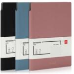 DELI Caiet birou A5 112 file 80g dictando coperta imitatie piele N141G DELI (DLEN141)