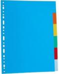 Optima Separatoare carton color, A4, 180g/mp, 12 culori/set, Optima (OP-412 OD K) - ihtis