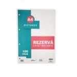 FARA MARCA Rezerve caiet mecanic A5 100 file/set, matematica (HH105210)