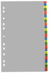 Optima Index plastic color, A4+, extra wide, 120 microni, numeric 1-31, Optima (OP-5130120131CP) - ihtis