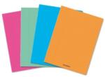Aurora Caiet A5, 60 file - 80g/mp, liniat stanga, coperta PP transparent color, AURORA - velin (160PPU) - ihtis