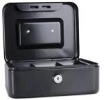 DONAU Caseta (cutie) metalica pentru bani, 200 x 160 x 90 mm, DONAU - negru (DN-5232001PL-01)