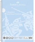 Faber-Castell Caiet spira A4 80 file 90 g coperta carton bleu sky FABER-CASTELL (FC102134)