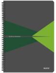 Leitz Caiet de birou Leitz Office, carton laminat, FSC, reciclabil, A4, 90 coli, cu spira, dictando (LZ464800)