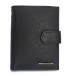 BELLUGIO Férfi bőr pénztárca összecsukható tágas bőr RFiD Bellugio fekete (EM-111R-123A)