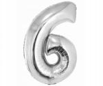 GoDan Fólia lufi 6-os szám - ezüst, 76 cm, Smart kollekció