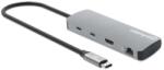 Manhattan Docking Station Manhattan 9-in-1 190459, Gray (190459)