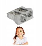 SDM Manuális ceruzahegyező Sdm gyerekeknek az iskolába az otthoni órákhoz Dupla (Temperówka Manualna SDM dla Dzieci)