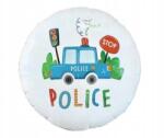 GoDan Fólia lufi Rendőrség kerek 18 hüvelyk - fehér, többszínű