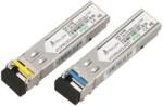 Extralink Transceiver Extralink SFP 1.25GB EX. 6198, TX 1310 / RX 1550 nm, Single-Mode, 3 km, LC, 2 bucati (EX.6198)
