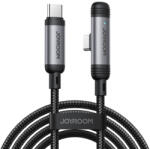 JOYROOM Cablu pentru incarcare si transfer de date Joyroom S-A56 EnjoyX, USB-C la USB-C, 60W, 1.2m, Negru (6956116764951)