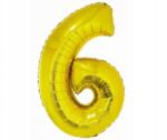 GoDan Fólia lufi 6-os szám 76 cm - arany, 1 db, smart