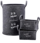 AdTrend Set 13 cosuri depozitare Alan 27 x 15 x 14, 29 x 18 x 15, 31 x 21 x 16, 38 x 51 cm (116459)