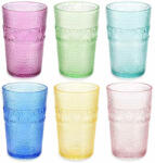 Decorer Set 6 pahare sticla Ø 8 cm x 12, 5 H, 350 ml (A80.20.65) Pahar