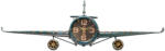 AdTrend Ceas perete tip Avion, fier 143 x 20 x 46 cm (119195)