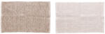 AdTrend Set 2 covoare bumbac maro crem 120 x 180 cm (117663) Covor