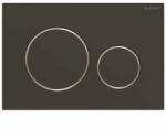 Geberit Clapeta de actionare Geberit Sigma20 negru mat crom lucios EasyToClean (115.882.14.1) - brico
