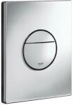 Grohe Placa de actionare WC Grohe 38765000, 156 mm, 197 mm, functie eco, orizontala, incastrat pentru tip rezervor, Crom (38765000)