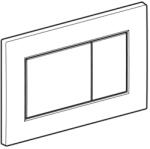 Geberit Clapeta de actionare Geberit Sigma01 crom finisaj lucios (115.660.21.1) - brico