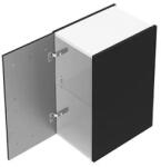 Defra Dulap baie suspendat cu usa negru mat Defra MO-RE 30 cm (291-B-03002) - brico