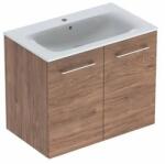 Geberit Set dulap suspendat si lavoar Geberit Selnova nuc 2 usi 80 cm (501.258.00.1) - brico