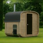 Gardj Kerti szauna QUADRO 180 cm fatüzelésű kályhával