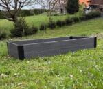 Gardj WPC emelt ágyás - 30 cm GRAFITSZÜRKE - 80 cm , 1, 9 m
