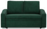 GreenSite Zeus kanapé, kordbársony, hab töltet, döntött kartámasz, zöld - primbutor