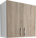  Benita 2 ajtós Felső konyhaszekrény Sonoma Tölgy-Fehér 60x30x60 cm (912048)