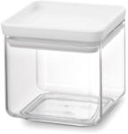 Brabantia tárolóedény 0, 7L, halmozható, légmentesen záró fedő, világosszürke (122446)