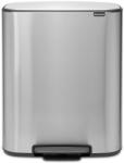 Brabantia Bo Pedal Bin pedálos szemetes, 60L, rozsdamentes, ujjlenyomatmentes (211324)