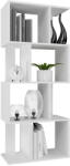 GreenSite Fiesta 4P nyitott álló polc, tároló, fehér