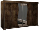  Tablet 2 120 Tolóajtós Komód 120cm, Szürke Hamu (Komoda TABLET 2 120 jesion ciemny)