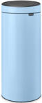 Brabantia Touch Bin New Soft-Touch nyomófedeles szemetes, 30L, acél, álomkék (202728)