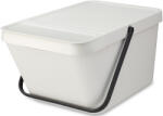 Brabantia Sort & Go Stackable Waste Bin halmozható hulladékgyűjtő felnyitható fedővel, 20L, világosszürke (277702)