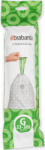 Brabantia PerfectFit méretpontos szemeteszsák, G méret, 23-30L, 10 zsák/tekercs (138386)