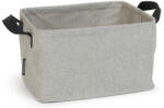 Brabantia összecsukható szennyeshordozó kosár hordfülekkel, 35L, textil, szürke (105685)