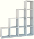 GreenSite Step 4X4 polc, fehér