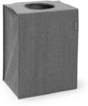 Brabantia összehajtható szennyestartó táska, négyzet forma, 55L, textil, borsfekete (120381)