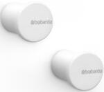 Brabantia MindSet törölközőakasztó fogas, 2db-os szett, alumínium, szikrázó fehér (303425)