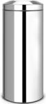 Brabantia Flame Guard önoltó papírkosár fém kosárral, 30L, rozsdamentes, fényes (287527)