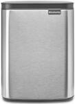 Brabantia Bo Waste Bin szemetes felnyitható fedővel, fali/álló, 7L, rozsdamentes, ujjlenyomatmentes (222962)