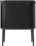 Brabantia Bo Laundry Bin szennyestartó kivehető zsákkal, 60L, acél, matt fekete (200526)