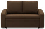 GreenSite Zeus kanapé, szövet anyag, hab töltet, döntött kartámasz, barna