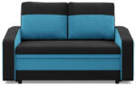 GreenSite Hewlet kanapé, szövet anyag, fekete - kék