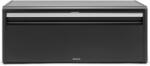 Brabantia Fall Front kenyértartó lehajtható mágneses ajtóval, 46, 5cm, acél, matt fekete (236860)