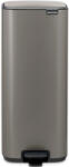 Brabantia Bo Pedal Bin pedálos szemetes, 30L, acél, platinaszürke