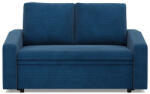GreenSite Zeus kanapé, kordbársony, hab töltet, döntött kartámasz, kék