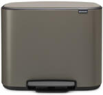 Brabantia Bo Pedal Bin pedálos szemetes, 36L, acél, platinaszürke (121449)