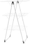 Brabantia 3 szintes ruhaszárító állvány kompakt kialakítással, 23m, 20kg, összecsukható, acél, fehér (477843) Ruhaszárító